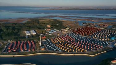 唐山旅游岛月岛景区（含三岛旅游码头）——月湾揽星河，三岛枕涛声