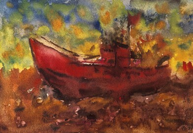 《红船映唐韵》