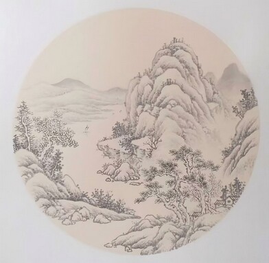 《唐山溪山待渡》