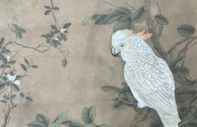  《燕山秋鹉图》 